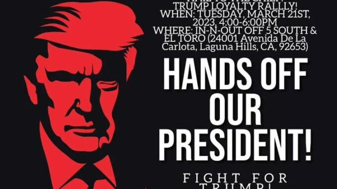 3-21-23 Rally for Trump in OC